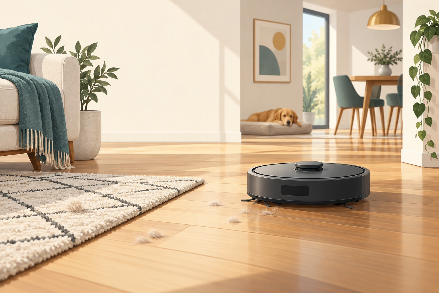 Robot Vacuum for Stairs: What These Machines Can and Cannot Do editorial illustration
